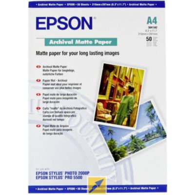 image EPSON Papier d'impression - 192g/m2 - A4 - 50 feuilles