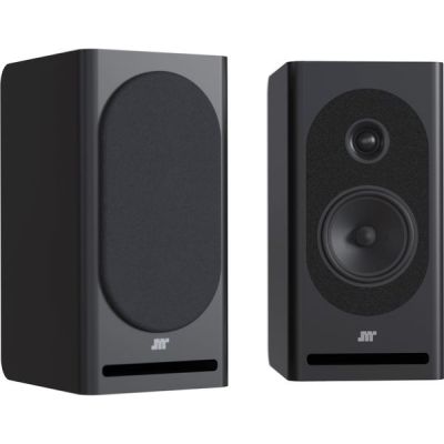 image Enceintes bibliothèque Jean-Marie Reynaud Lucia MKII Noir satiné