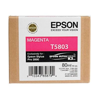 EPSON Cartouche d’encre photo T5803 - Magenta - Capacité standard 80ml