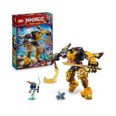 LEGO Ninjago Le Robot De Spinjitzu d’Arin - Figurine Articulée Combinable avec Autres Sets - Bébé Dragon Riyu & 2 Minifigurines Ninjas - Cadeau pour Garçon 7 Ans & Fans Soulèvement des Dragons 71839