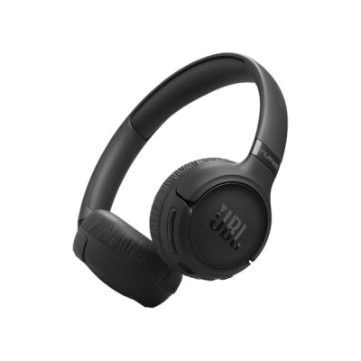 image JBL Tune 680 NC Casque Supra-auriculaire sans Fil, autonomie jusqu'à 76 h, Réduction de Bruit Adaptative, Smart Ambient, Google Fast Pair, Microsoft Swift Pair, Noir