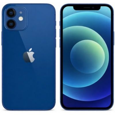 image Smartphone APPLE iPhone 12 Bleu 64Go Batterie Neuve