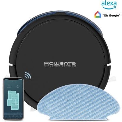 image Robot Aspirateur Laveur ROWENTA RR7365WH