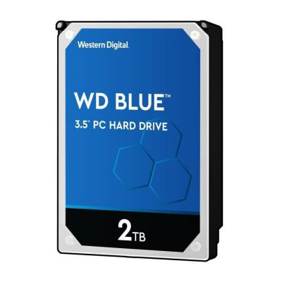 image Western Digital Blue WD20EZRZ Disque Dur Interne 3,5 pouces 2 To SATA 6.0Gb/s