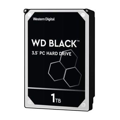 image Western Digital - WD Black Disque dur interne 3.5" hautes performances 1To - 7200 RPM SATA 6 Go/s 64Mo Cache