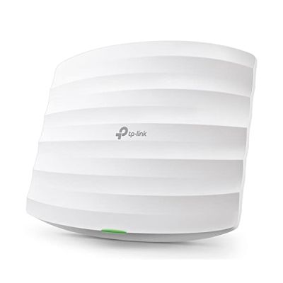 image TP-Link Omada EAP225 Point d'accès WiFi 5 AC1350 planfonier, 2 Ports Ethernet Gigabit Support PoE+, Itinérance Transparente, Omada Mesh