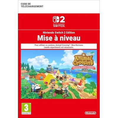 DLC Mise à niveau Nintendo Switch 2 Edition pour Animal Crossing: New Horizons • Code de téléchargement pour Nintendo Switch 2