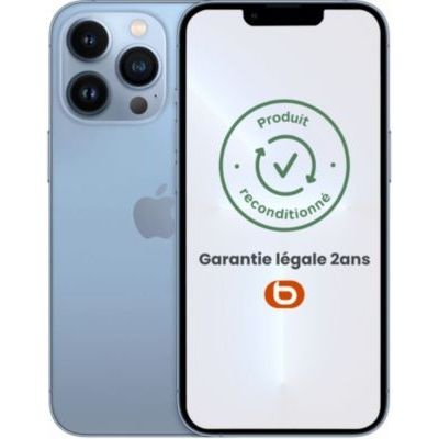 image Smartphone APPLE iPhone 13 ProMaxBleu 128Go BatterieNeuve