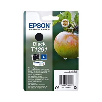 image EPSON Cartouche T1291 - Pomme - Noir