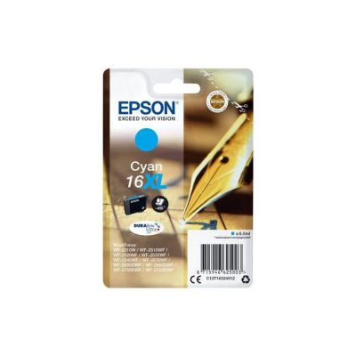 image Epson - C13T16324010 - 16 XL Cartouche d'encre - Cyan