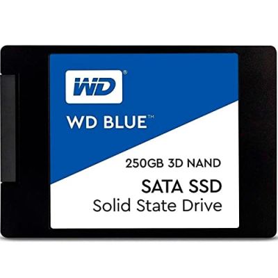 Western Digital - WD Blue SSD - Disque SSD interne 2.5" SATA 250Go 3D NAND