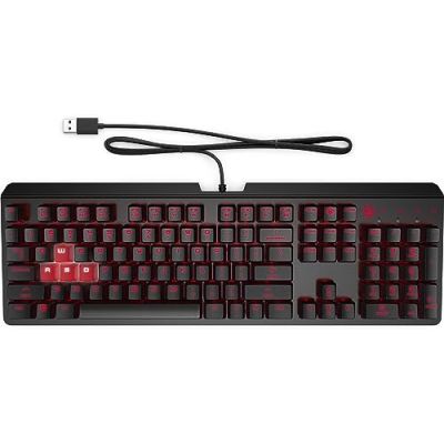 Clavier encodeur filaire OMEN by HP - Noir et rouge - AZERTY