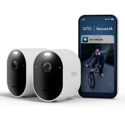 image Caméra de surveillance ARLO Pack de 2 caméras 2K+ extérieur Pro6