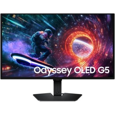 image Ecran PC Gamer - SAMSUNG - 27 - QHD - 180Hz - Dalle OLED - 003 ms - Ajustable en hauteur - ODYSSEY OLED G5 - G50F