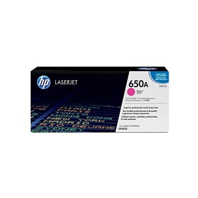 HP 650A toner LaserJet magenta authentique (CE273A)