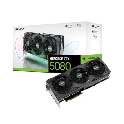 PNY Carte Graphique GEFORCE RTX™ 5080 16Go Triple Fan DLSS 4
