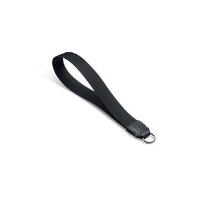 Wrist Strap, fabric, leather, black