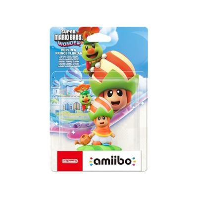image Figurine Amiibo - Poplin & Prince Florian • Collection Super Mario
