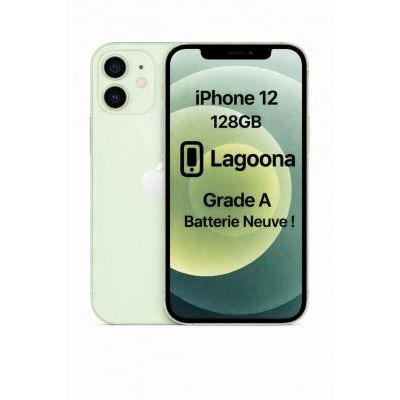 image Smartphone APPLE iPhone 12 Vert 128Go Batterie Neuve