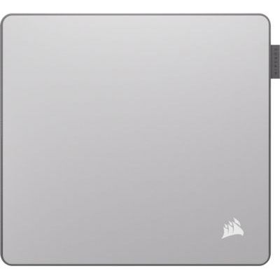 image Corsair MM Pro Control Medium Tapis de Souris – Tissu Adapté à L’e-Sport pour Contrôle et Précision Professionnels, Base Antidérapante de 4 mm, Bords Inclinés et Cousus, 320 x 300mm – Gris