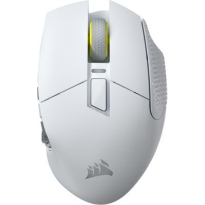 image Corsair Scimitar Elite Wireless SE MMO Souris de Jeu – 33 000 DPI, 16 Boutons Programmables, Adjustable Key Slider™, Elgato Virtual Stream Deck, 1K Hyper-Polling, Jusqu'à 150h de Batterie – Blanc