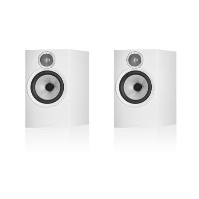 Paire d’enceintes bibliothèque Bowers & Wilkins 606 S3 Blanches