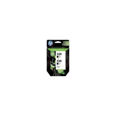 HP 339 Twin Pack - Cartouche d`Impression - 2 x Noir