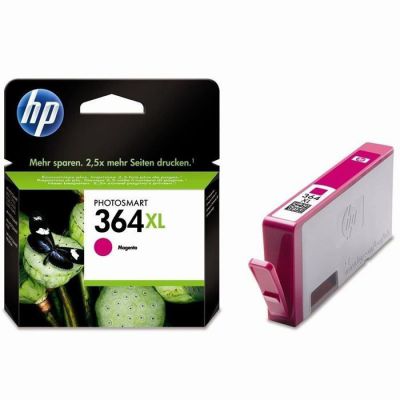 image HP 364XL cartouche d'encre magenta grande capacité authentique pour HP DeskJet 3070A et HP Photosmart 5525/6525 (CB324EE)