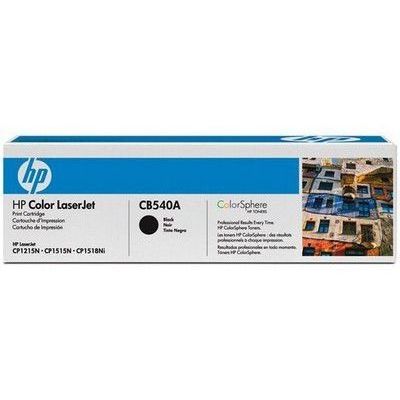 HP 125A toner LaserJet noir authentique (CB540A)