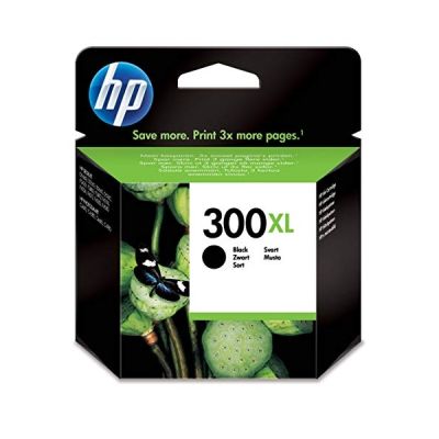 image HP 300XL CC641EE pack de 1, haut rendement, cartouche d'encre d'origine, imprimantes HP DeskJet, HP Photosmart et HP ENVY, noir