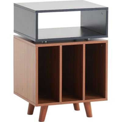 Meubles hi-fi NorStone Stockholm 700 Noir et Noyer