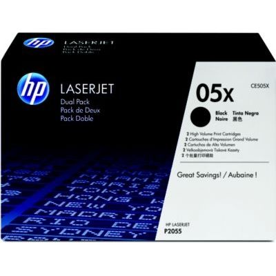 HP TONER 55X N 12.5K PK2