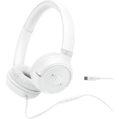 image Casques hi-fi JBL Tune 530 Type C Filaire Blanc