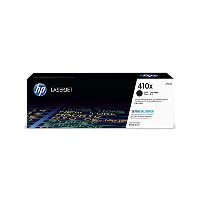 HP 410X CF410X pack de 1, haut rendement, toner d'origine, noir