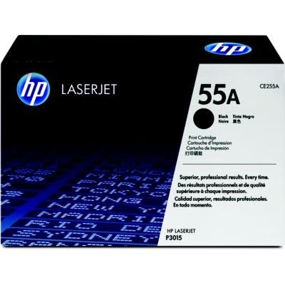HP 55A Cartouche de Toner Noir Authentique (CE255A)