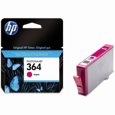 image HP 364 cartouche d'encre magenta authentique pour HP DeskJet 3070A et HP Photosmart 5525/6525 (CB319EE)