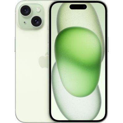 image Smartphone APPLE iPhone 15 Vert 256Go Batterie Neuve