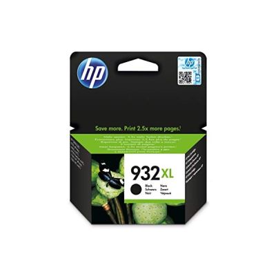 image HP 932XL cartouche d'encre noire grande capacité authentique pour HP OfficeJet 6100/6600/6700/7100/7510/7610 (CN053AE)