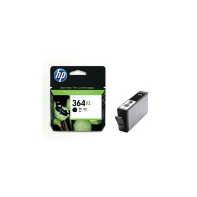 image HP 364XL cartouche d'encre noire grande capacité authentique pour HP DeskJet 3070A et HP Photosmart 5525/6525 (CN684EE)