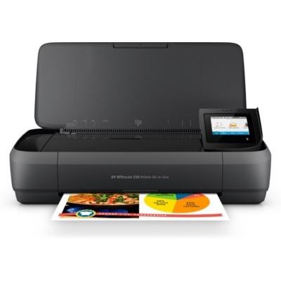 image HP Officejet Mobile 250 Imprimante portable Multifonction jet d'encre couleur (10 ppm, 4800 x 1200 ppp, USB, Wifi)