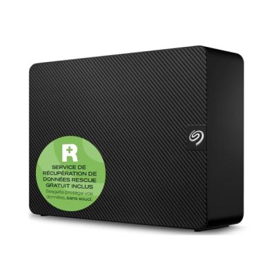 image Seagate Expansion Desktop 20To, Disque Dur Externe HDD, 3.5 pouces, USB 3.0, PC & Notebook, Services Rescue (STKP20000400)