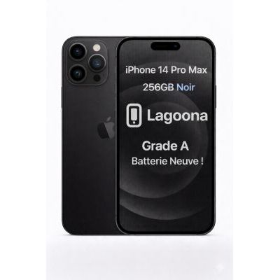 image Smartphone APPLE iPhone 14 ProMaxNoir128Go Baterrie Neuve