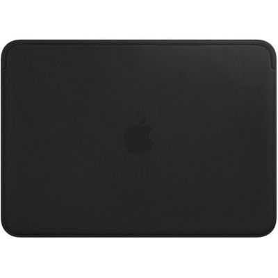image Apple Housse en cuir (pour MacBook 12 pouces) - Noir