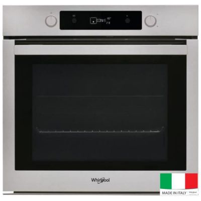 image WHIRLPOOL OAKP9 555 PIX - Four électrique encastrable multifonction - Chaleur pulsée - 73 L - Pyrolyse - A+ - Inox