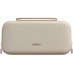 image produit Belkin Gaming Pochette de rangement avec batterie externe 10 000 mAh pour Nintendo Switch 2 (écran LCD, recharge rapide de 20W pour Nintendo Switch, compartiments pour AirTag et cartes de jeux, Beige)