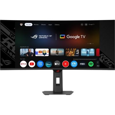 image ASUS ROG Strix OLED XG34WCDMTG 34 Zoll UWQHD Curved QD-OLED Gaming Monitor, 240Hz, 0.03ms (90LM0B10-B02171)