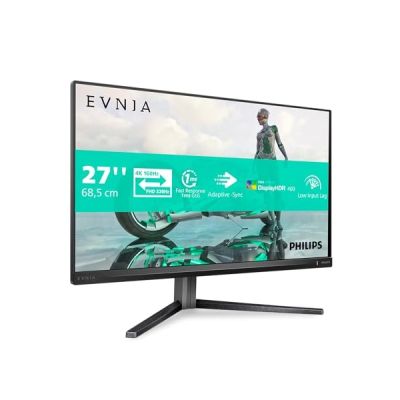 image Monitor Gaming Philips 27 IPS 3440X2160 4K 16:9 160HZ MNTR 4K Ultra HD 27"