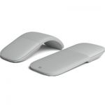 image produit Microsoft – Souris Arc Surface – souris Bluetooth pour PC, ordinateurs portables compatible Windows, Mac, Chrome OS (fine, légère, transportable, tactile) – Platine/gris (CZV-00002) - livrable en France