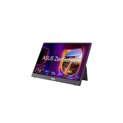 image ASUS ZenScreen MB16NCG – Moniteur Portable 16″ Pouces, 16:10, WQXGA, IPS, 155 Hz OC, Power Pass-Through, 100% sRGB, Auto-Rotation, trépied, USB-C, Mini-HDMI, Flicker-Free