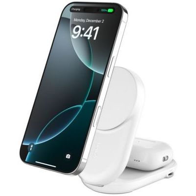 Station de charge BELKIN 2 en 1 blanc
